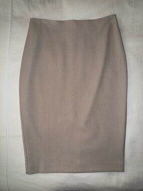 NWT Express Neutral Taupe Pencil Skirt